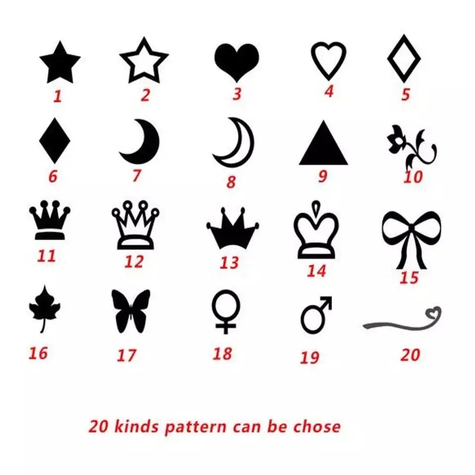 Custom bar name hoops - BizaarFashionCrush