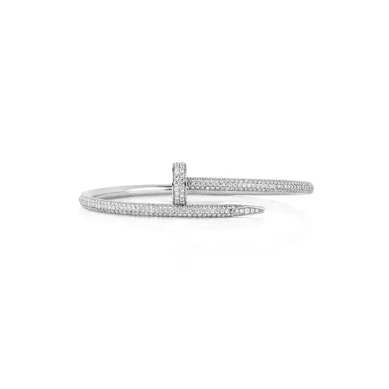 Diamanté Nail Bracelet - BizaarFashionCrush