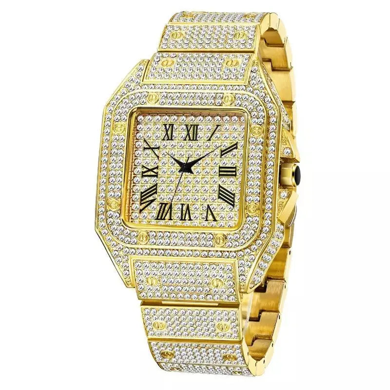 Diamanté luxury watch - BizaarFashionCrush