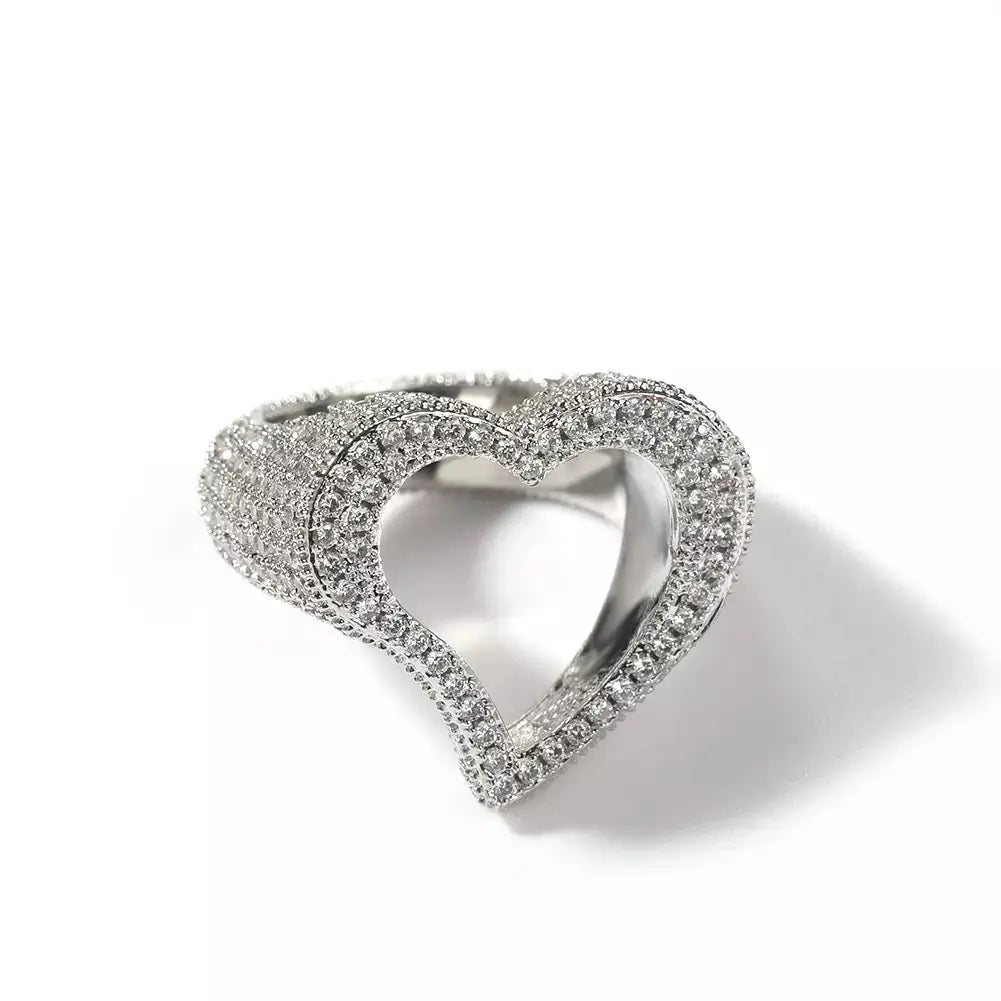 Open heart ring - BizaarFashionCrush