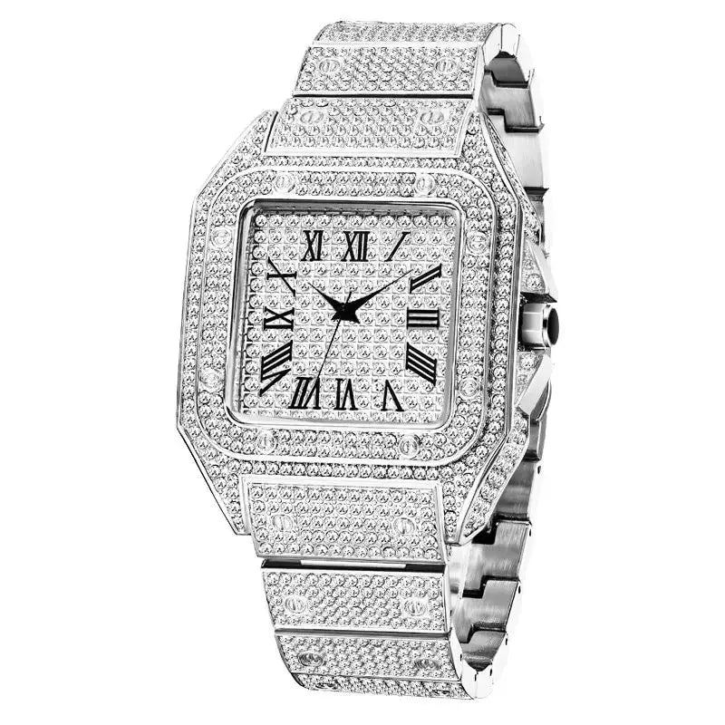 Diamanté luxury watch - BizaarFashionCrush