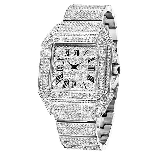 Diamanté luxury watch - BizaarFashionCrush