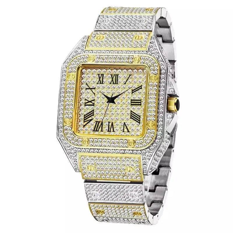 Diamanté luxury watch - BizaarFashionCrush