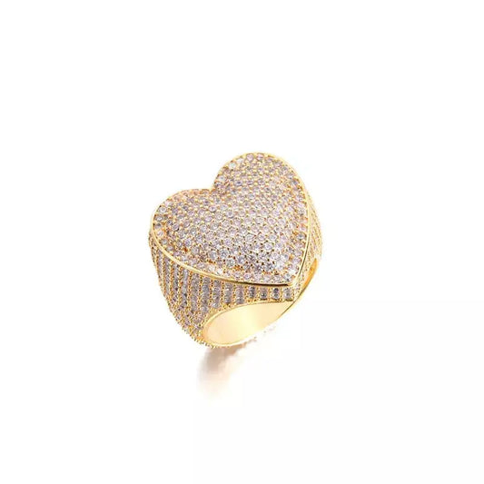 Galore heart ring - BizaarFashionCrush