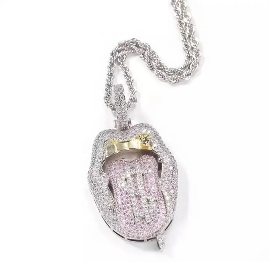 Hit a lick necklace - BizaarFashionCrush