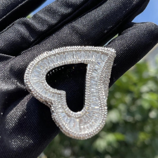 Oversized open heart ring - BizaarFashionCrush