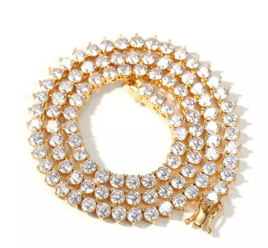 Tennis necklace - BizaarFashionCrush